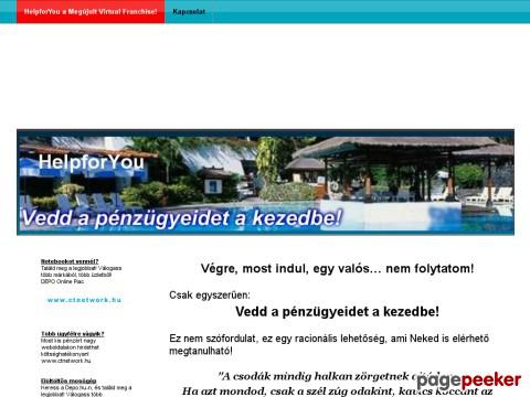 Helpforyou - Pénzügyi megoldás hosszú távon
