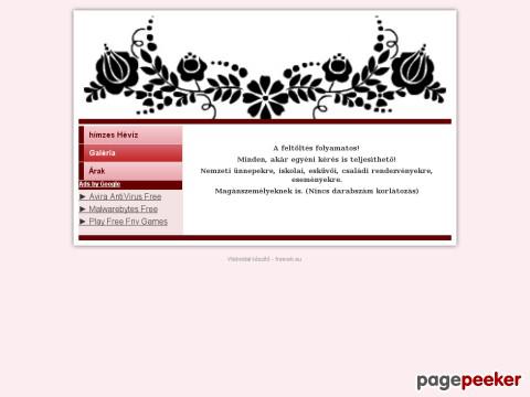 Hevizhimzes - hímzés, Hévíz, Keszthely, Szombathely, Csersze ...