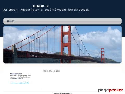 Hikorbt - Hídmosás,ipari tiszztítás