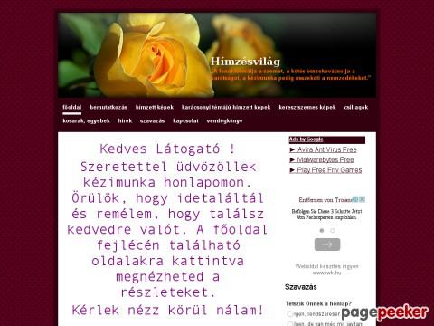 Himzesvilag - főoldalúj