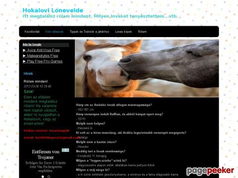 Hokalovilonevelde