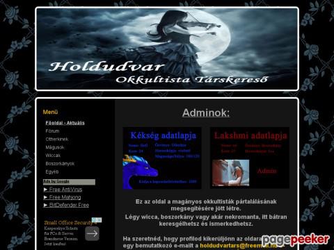 Holdudvartars - Főoldal