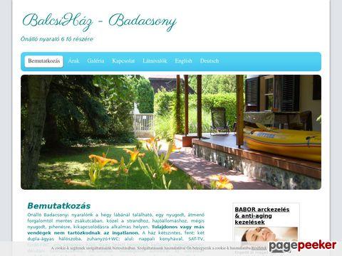 Holidayinbalaton - Önálló Badacsonyi Nyaraló