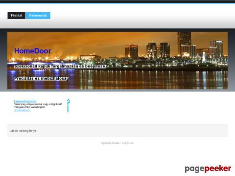 Homedoor - http://homedoor.freewb.hu/
