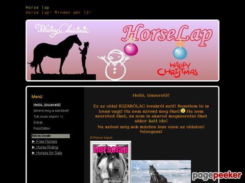 Horselap
