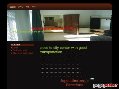Hostel - HOSTEL APARTMAN IN BUDAPEST friendly prices,nice a ...