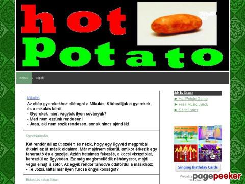 Hotpotato - vicc, viccek, humor, vicces, hot, potato, hotpotat ...