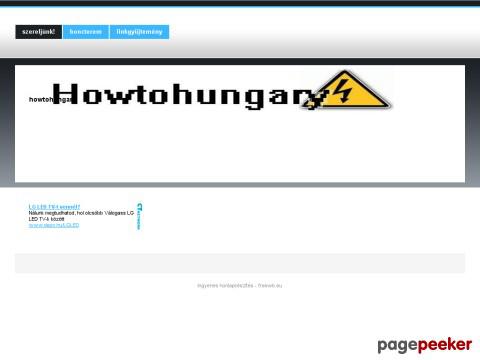 Howtohungary