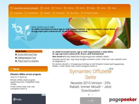 Htiv - Bibliát egy év alatt végigolvasható, vagy hall ...