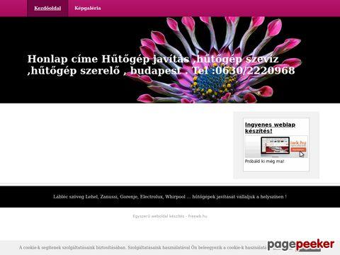 Hutogepjavitasbudapest