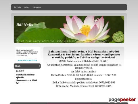 Ildinails - manikűr pedikűr műköröm