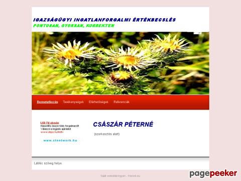 Ingatlanertekbecsles - igazságügyi ingatlan értékbecslés