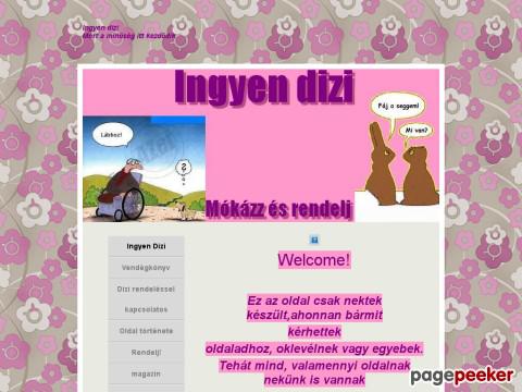 Ingyendizi - Főmenü