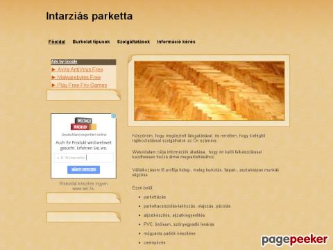 Intarziasparketta - Intarziás parketta