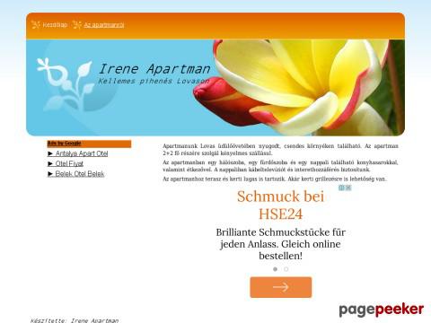 Ireneapartman - Apartman Lovason