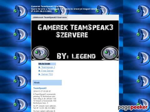Jatekosokteamspeak3szervere