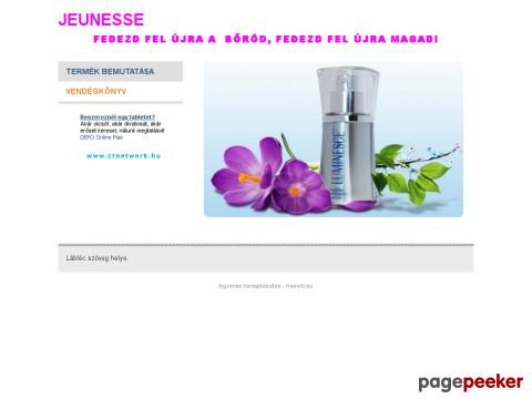 Jeunesse - jenuesse, bőrápolás,őssejt, arcápolás,fiatal ...