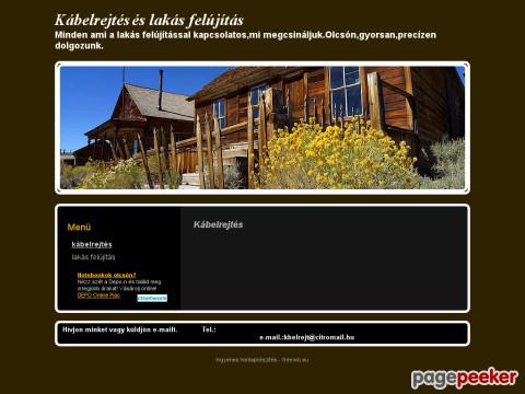 Kabelrejt - kábel,kábelrejtés,lakásfelújítás,