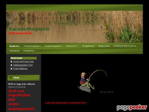 Kacsasto - Kacsás-Horgásztó Békéscsaba