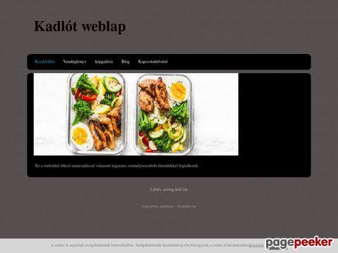 Kadlotweblap