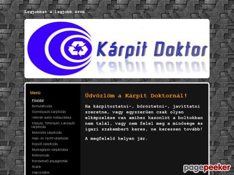 Karpitdoktor - Kárpit Doktor - Főoldal