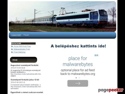 Keletikszh - Kezdőoldal