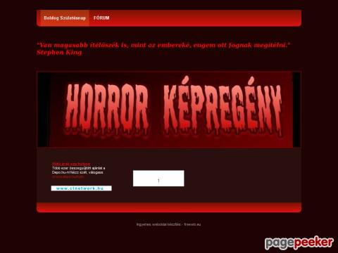 Kepregeny - Horror Képregény
