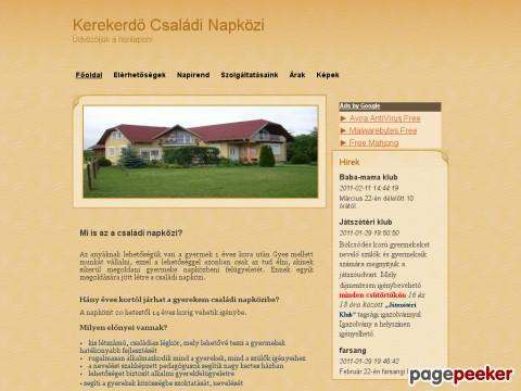 Kerekerdonapkozi - napközi, gyerek