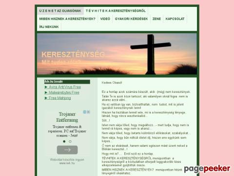 Keresztenyhit - KERESZTÉNYSÉG