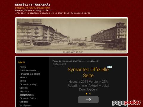 Kertesz18tarsashaz - Kertész utca 18 Társasház