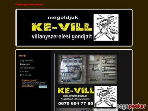 Kevill - Cég ismertető ke-vill