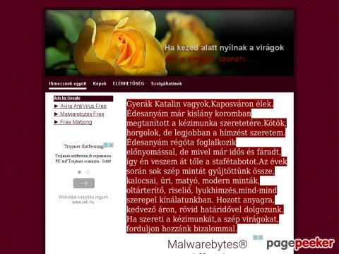 Kezimunkaznijo - kézimunka