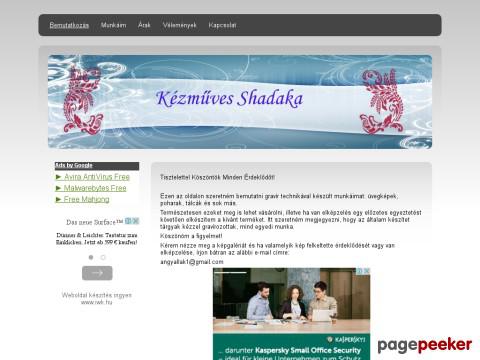 Kezmuvesshadaka - Gravírozás