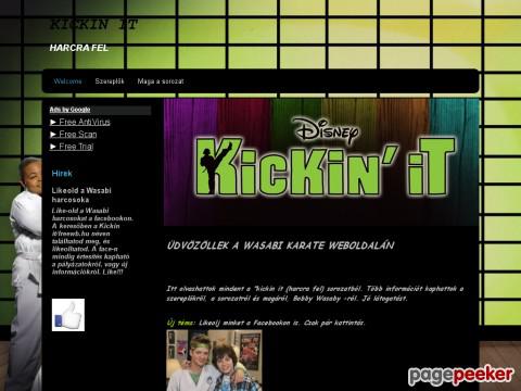 Kickinit - Kickin It - Harcra fel