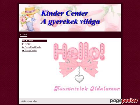 Kindercenter - Kinder center