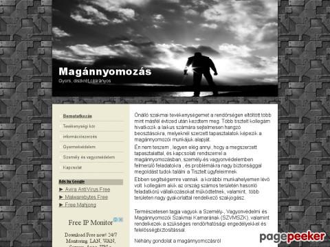Kisnyomozas - magánnyomozás kaposvár