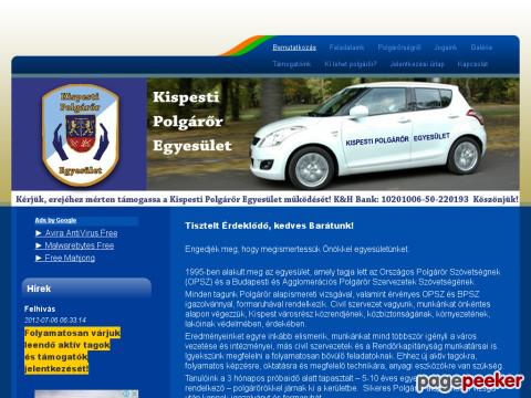 Kispestipolgaroregyesulet - Kispesti Polgárőr Egyesület, polgárőrség, ki ...