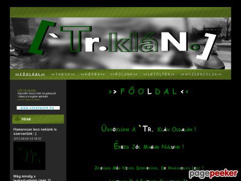 Klanunk - FŐMENÜ