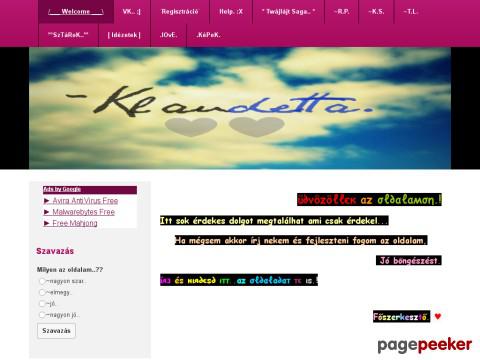 Klaudetta - Welcome