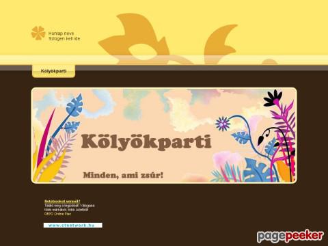 Kolyokparti - Zsúrszervíz