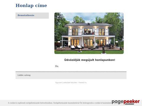 Komplettfenster - Kezdőoldal
