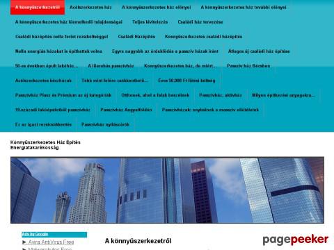 Konnyuszerkezeteshazepites - Könnyűszerkezetes Ház Építés