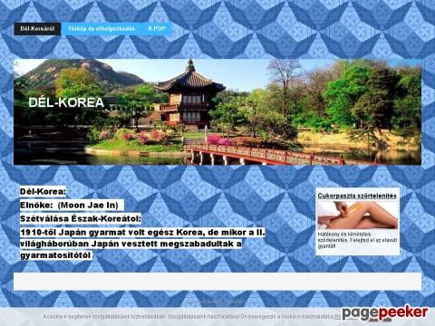 Korea - Kezdőoldal