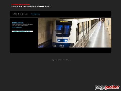 Kotottpalyasjarmuvek - Kötöttpályás járművek