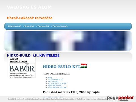 Kozmuepites - TERVEZÉS HIDRO-BUILD KFT.