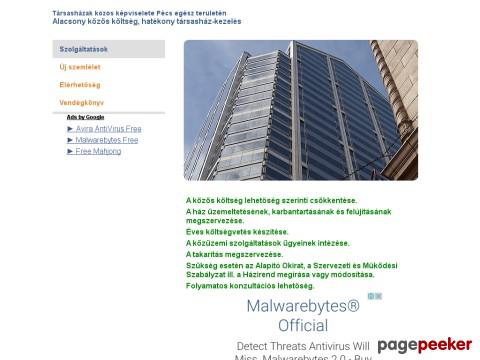 Kozoskepviselopecs - közös képviselő Pécs