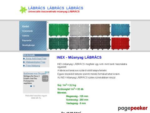 Labracs - Műanyag LÁBRÁCS