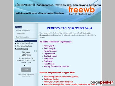 Legbevezeto - Légbevezető szabályozása