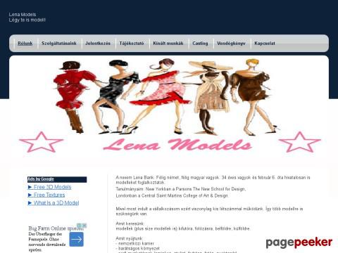 Lenamodels - lenamodels