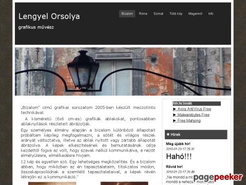 Lengyelorsolya - Képek, Lengyel Orsolya grafikusművész
